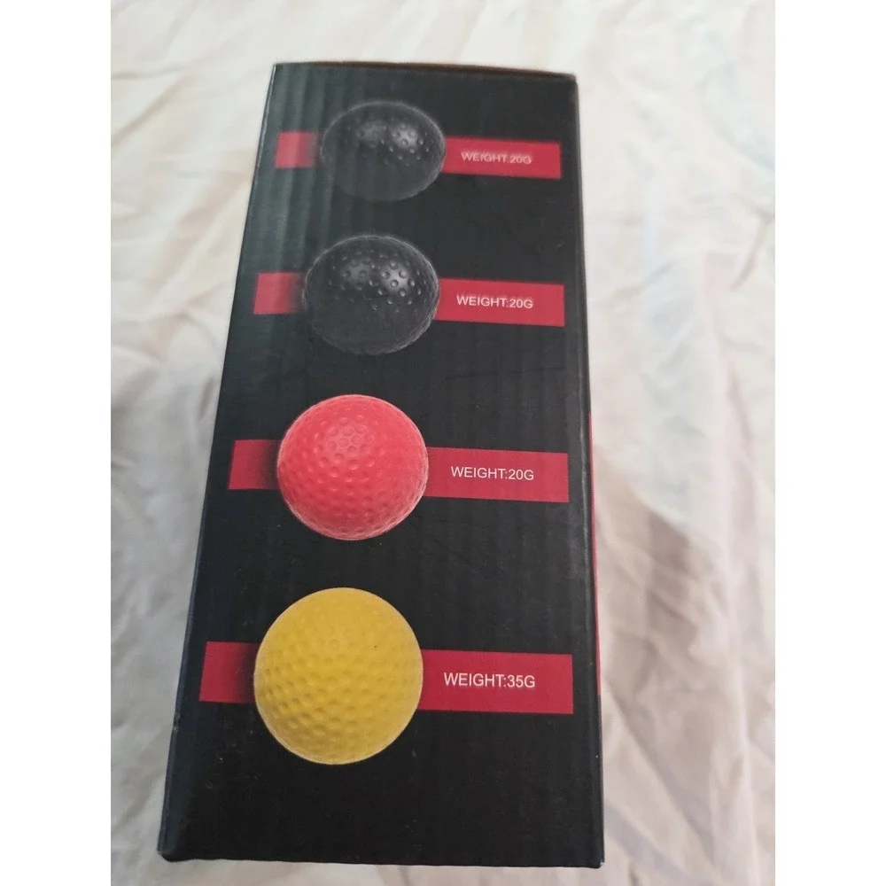 KTEBO Boxing Reflex Ball Set: 4 Balls Improve Agility Speed‎ NEW